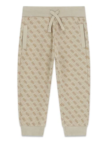 Guess Долнище анцуг бежов