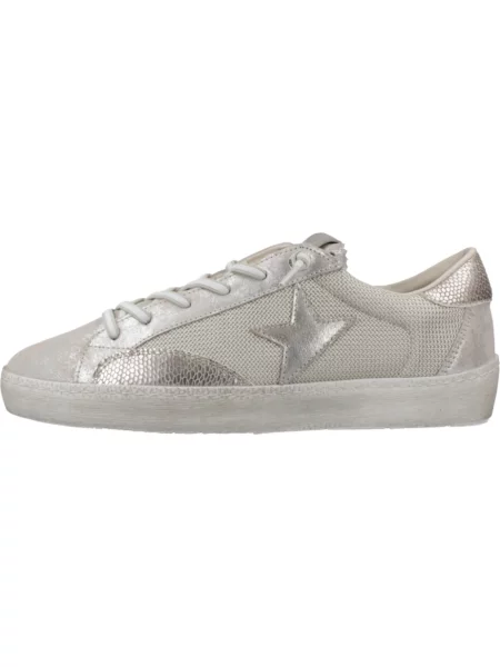 Sneakersy Cetti skórzane szare