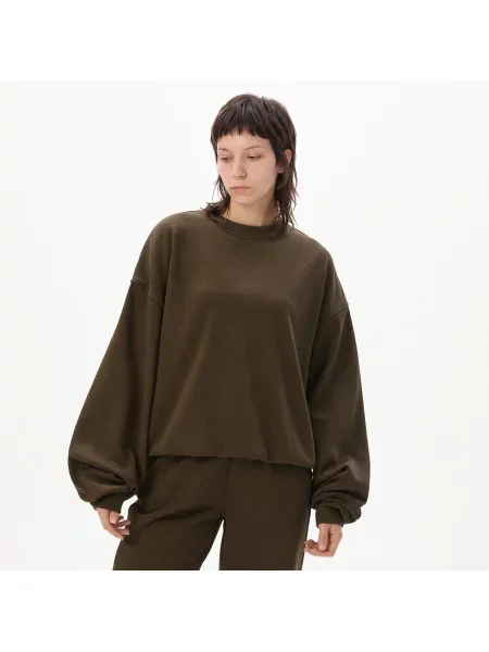 Свитшот Cropp коричневый
