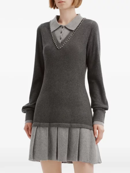 Rochie mini B+ab gri