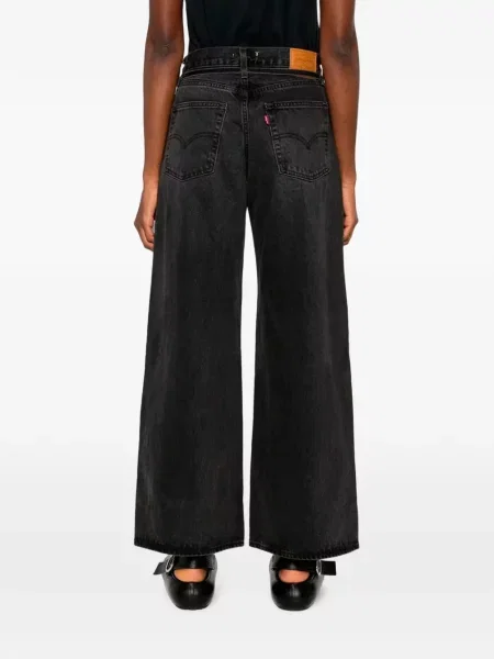 Blugi cu picior larg Levi's® cu talie înaltă albastru