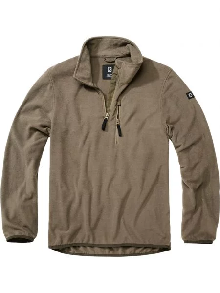 Pulover Brandit iz flisa rjava