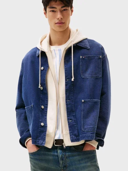 Джинсовая куртка Tommy Jeans синяя