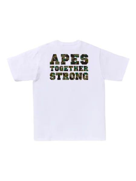 Tricou A Bathing Ape® alb
