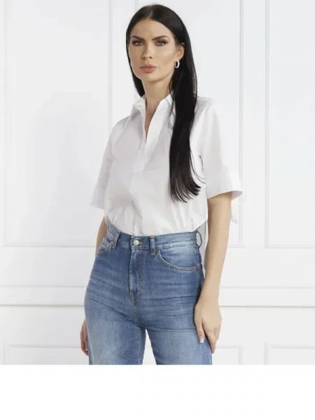 DONDUP made in Italy Bluză alb