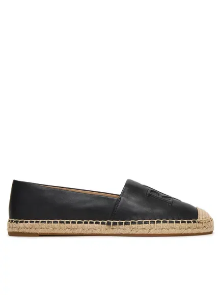 LAUREN RALPH LAUREN Espadryle Cameryn czarny