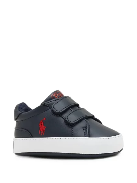 Sneakersy dziecięce Polo Ralph Lauren niebieskie