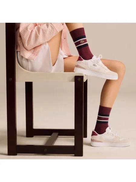 Кроссовки Lacoste белые
