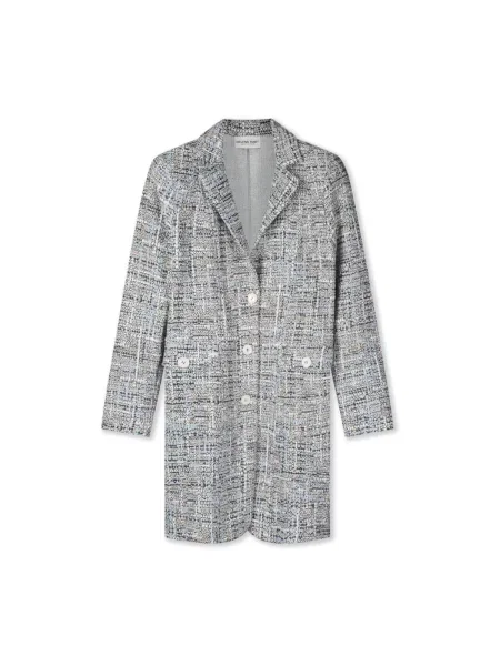 Lniana marynarka Helena Hart niebieska