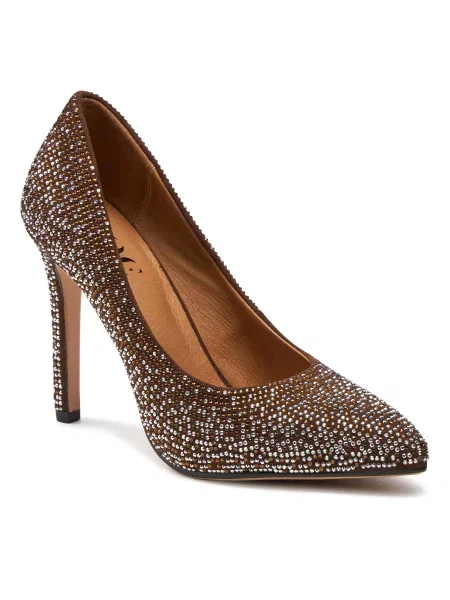 Туфлі на шпильці GOE Brown коричневі