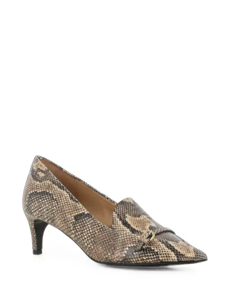 Pantofi cu toc Del Carlo cu model piele de șarpe
