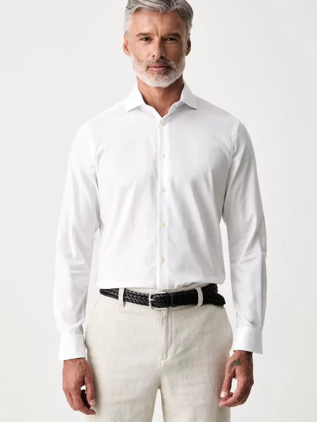 Tommy Hilfiger cămașă pentru bărbați din cu alb