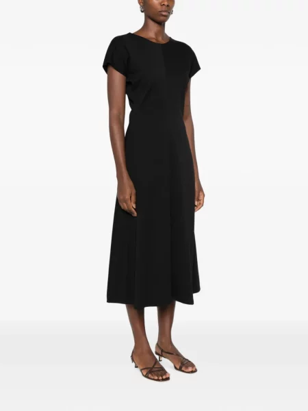 Scurt rochie maxi Dixie în linie A negru