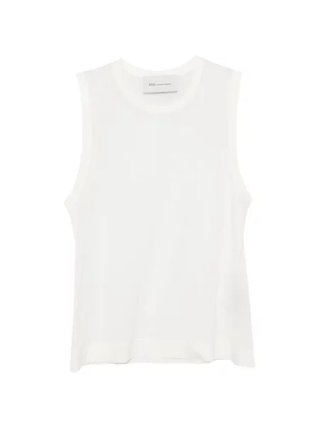 Tricou Ami Paris fără mâneci cu decolteu rotund