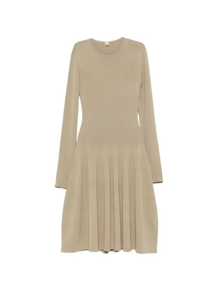 Rochie midi Toteme tricotate verde