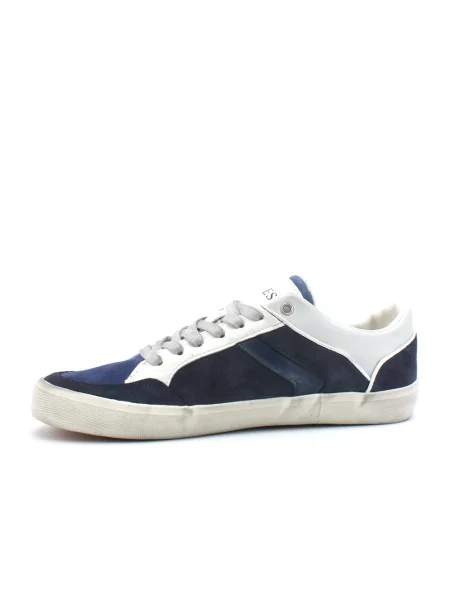 Sneakersy Guess skórzane niebieskie