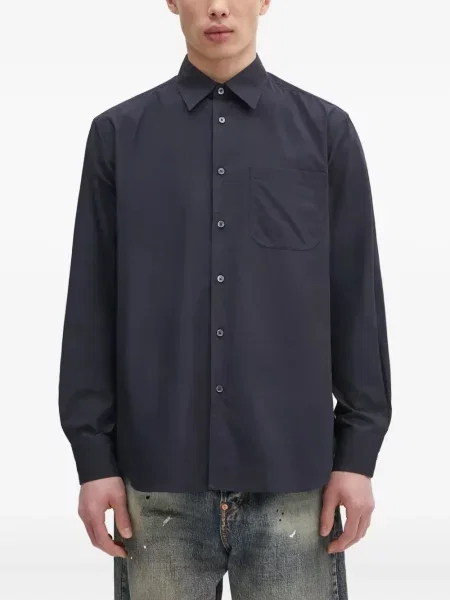Cămașă Paul Smith lungă albastru