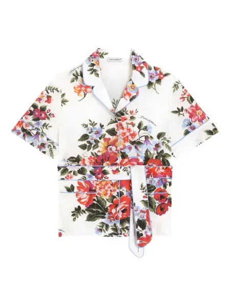Koszula dziecięca Dolce And Gabbana biała