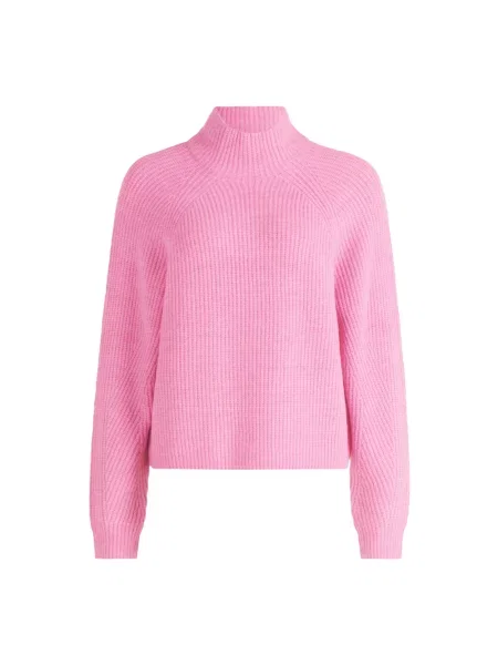 Golf Betty & Co z wysokim kołnierzem chunky różowy