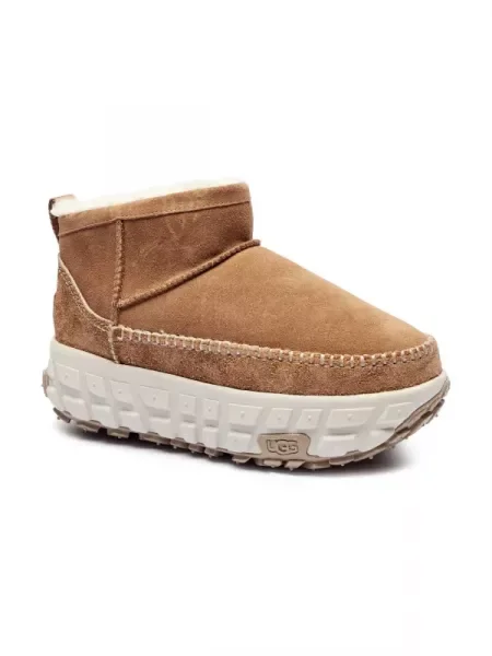 UGG Bőr hótaposó VENTURE DAZE ULTRA MINI barna