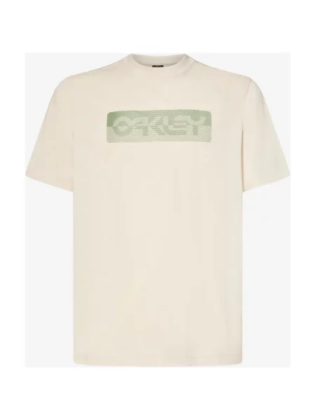 Koszulka z krótkim rękawem Oakley Duality Tee M beżowy