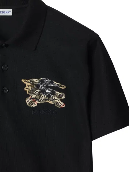 Polo Burberry μαύρο