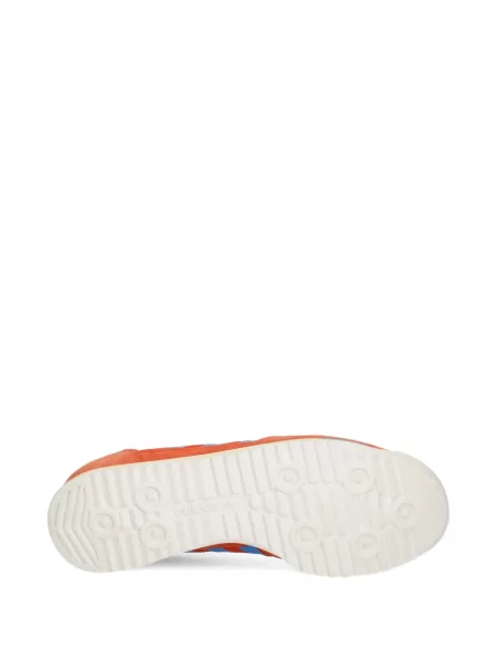 Sneakerși Adidas Predator cu broderie cu dungi din piele de căprioară albastru