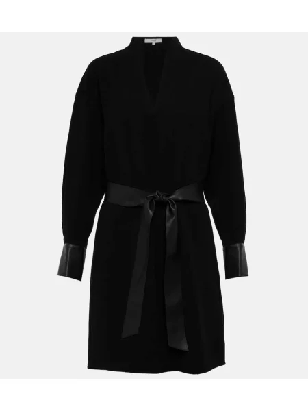 Rochie Vince din piele negru