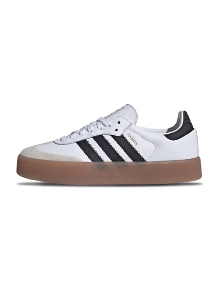 Sneakersy Adidas Samba skórzane białe