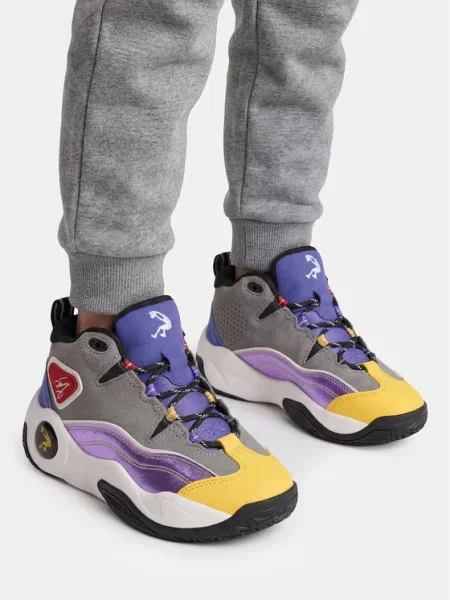 SHAQ Sneakersy EO-H.O.F szary