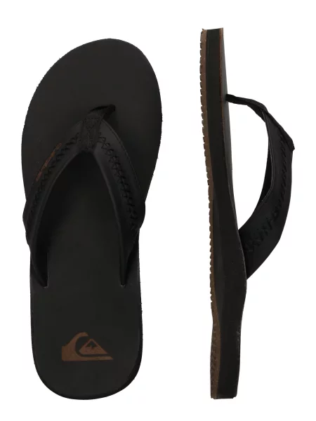 Pánske žabky Quiksilver Carver Natural II black 1 čierna