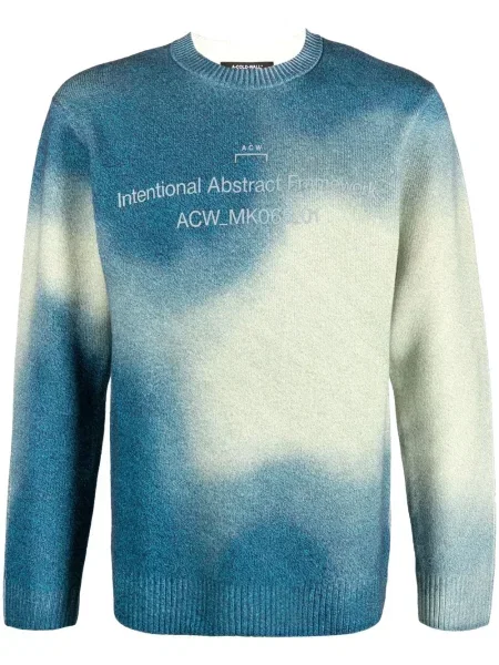 Pulover A-cold-wall* cu gradient cu decolteu rotund