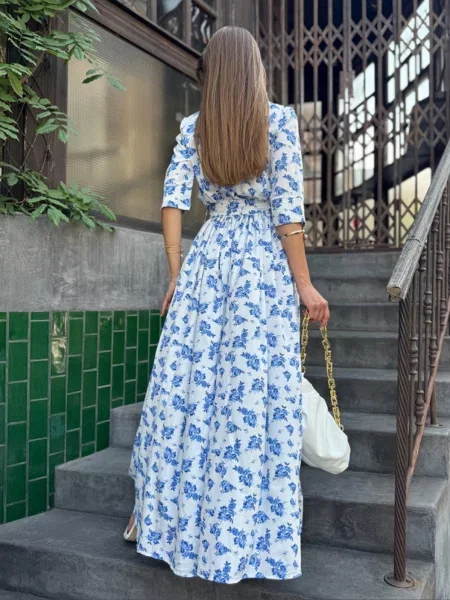 Блуза ISSA Plus комбінований верх білий