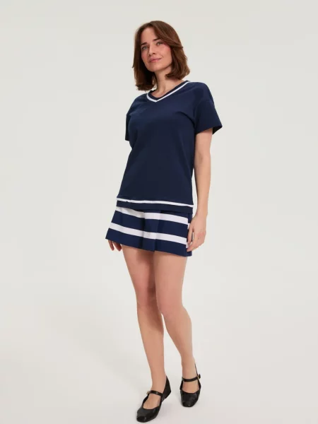 Tricou Marisse albastru