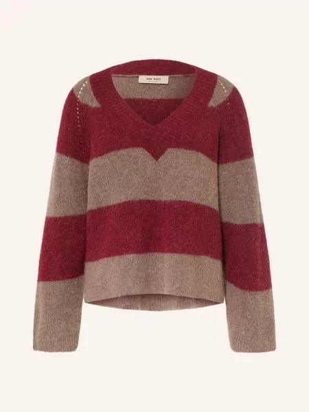 Mos Mosh Sweter Mmtaci Z Alpaki rot czerwony