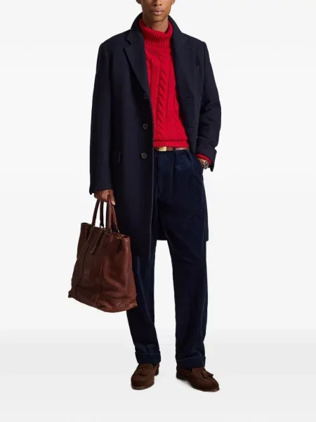 Șosete Polo Ralph Lauren cu broderie în carouri de flanelă verde