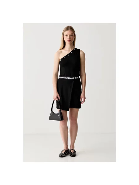 Karl Lagerfeld Jeans Spódnica mini czarny