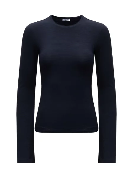 WEEKDAY Tricou Violet marin / bleumarin albastru