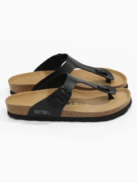 Bayton Flip-flops Mercure gri negru