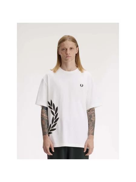 Tricou Fred Perry alb