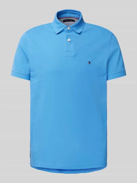 Koszulka polo o kroju regular fit z mieszanki bawełny Tommy Hilfiger