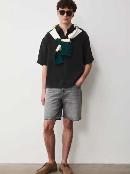 Medicine szorty jeansowe szare