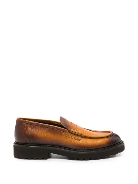 Pantofi loafer Doucal's chunky maro