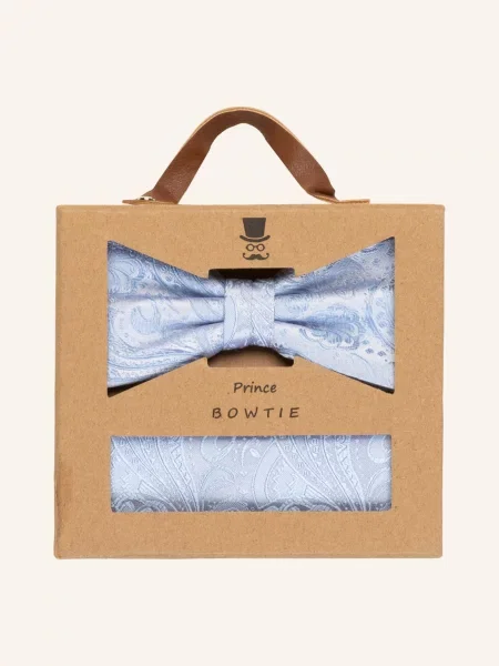 Prince Bowtie Sada: Motýlek A Kapesníček tmavě modrá