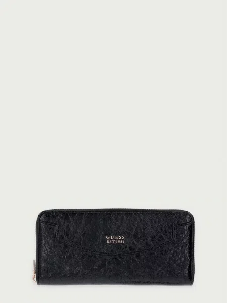 Guess portofel cu imitație de piele ANTONIA negru