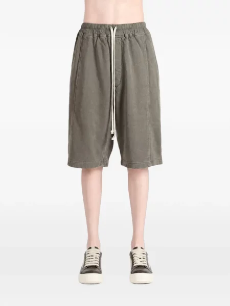 Su raišteliu šortai Rick Owens Drkshdw pilka