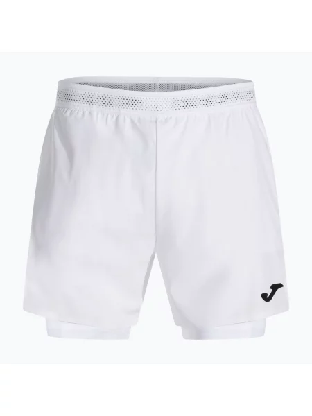 Pantaloni scurți de tenis pentru bărbați Joma Smash white alb