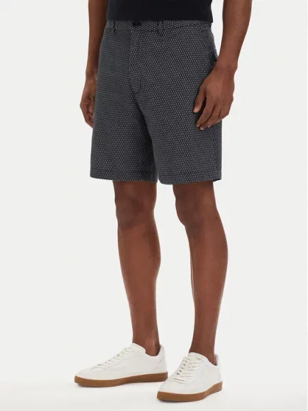 Tommy Hilfiger Szorty materiałowe Dover Print Granatowy