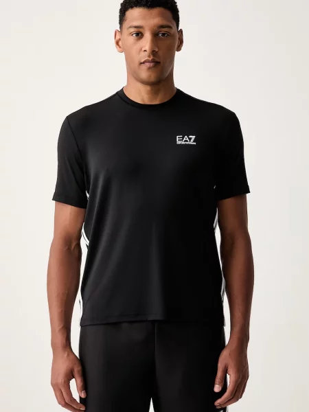 Emporio Armani tricou de antrenament pentru bărbați negru