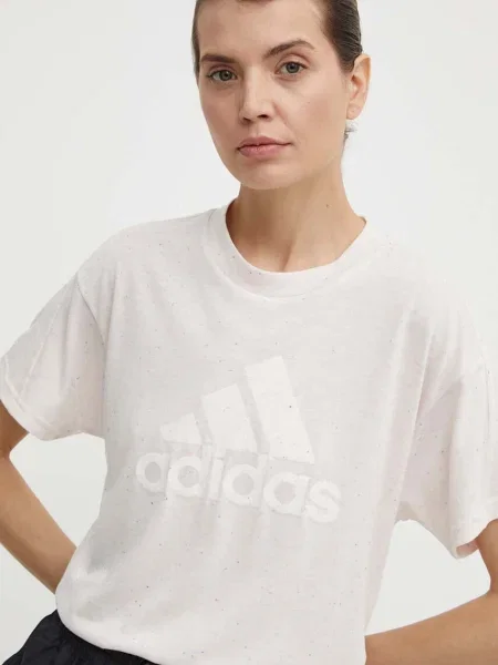 Тениска adidas розово сиво